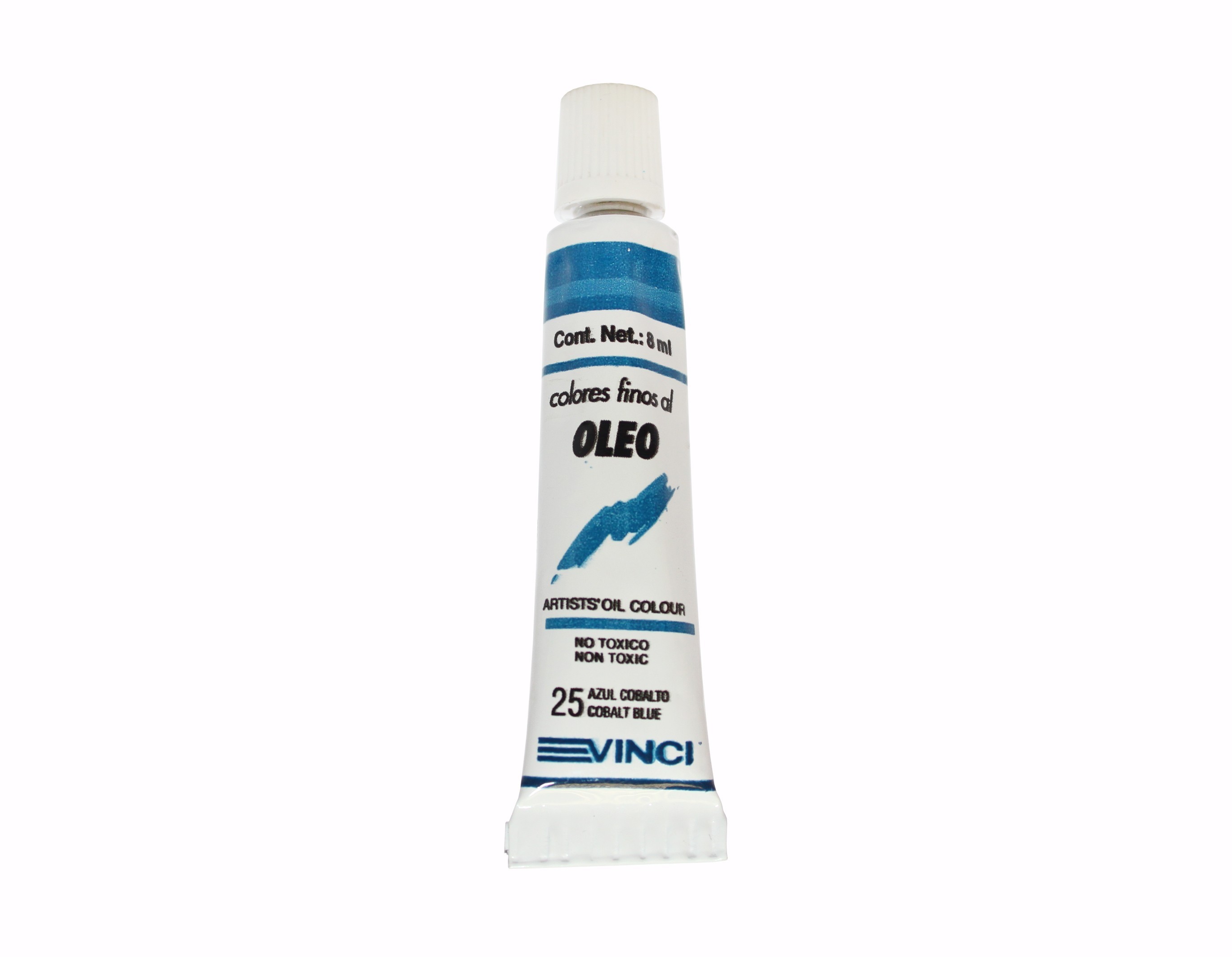 PINTURA OLEO 25 VINCI TUBO 8ML.AZUL COBALTO E.4 C.60