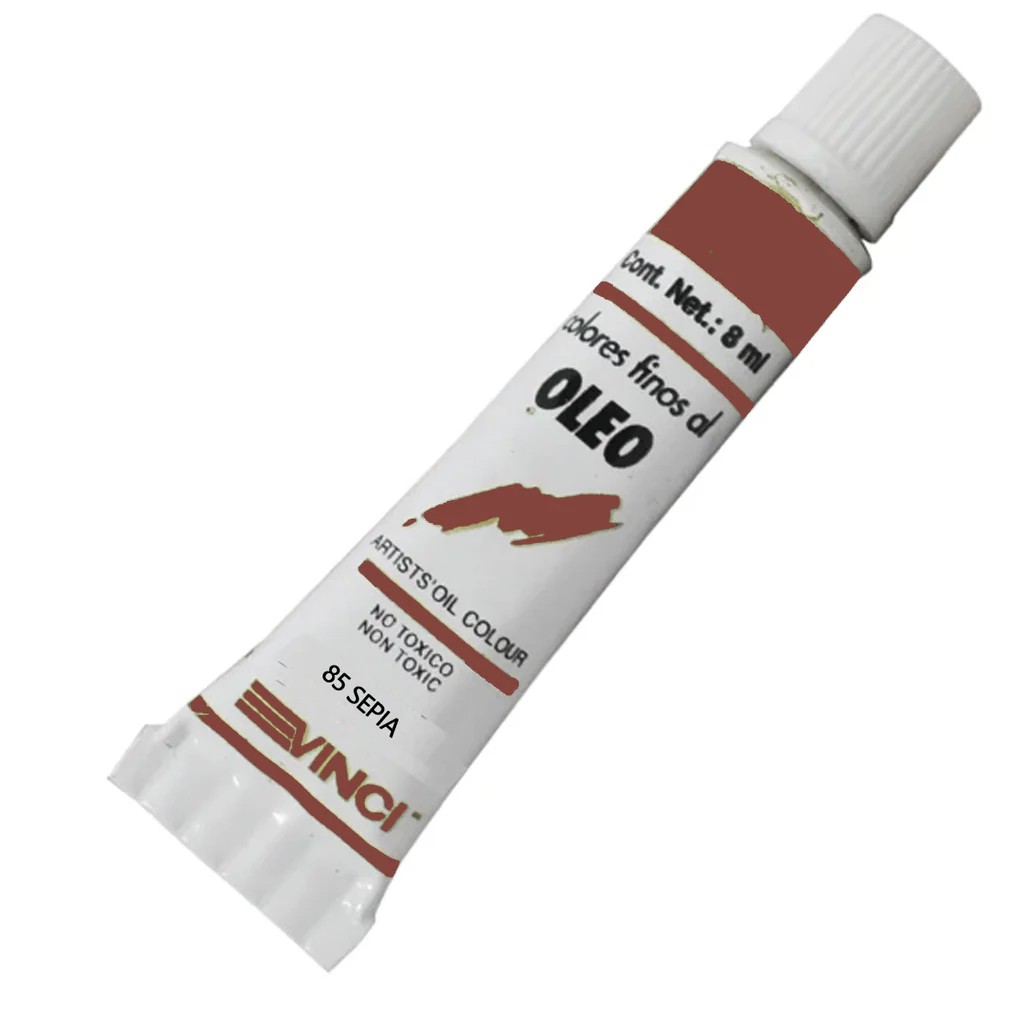 PINTURA OLEO 85 VINCI TUBO 8ML.SEPIA E4 C60
