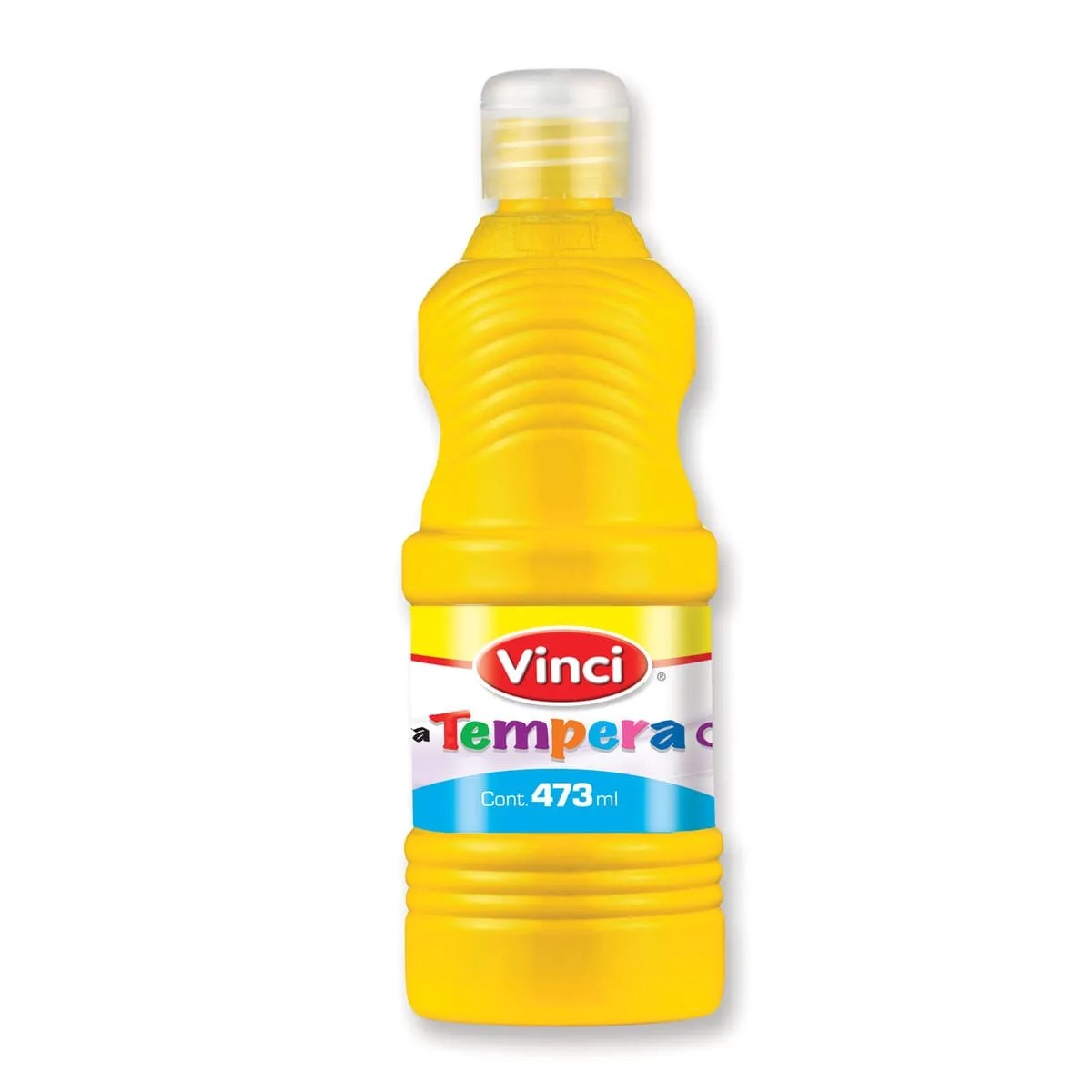 PINTURA TEMPERA VINCI 473ML. AMARILLO C.12