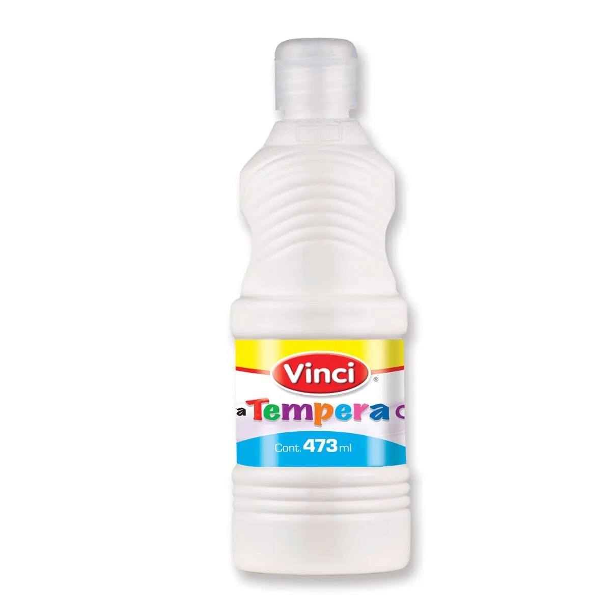 PINTURA TEMPERA VINCI 473ML. BLANCA C.12