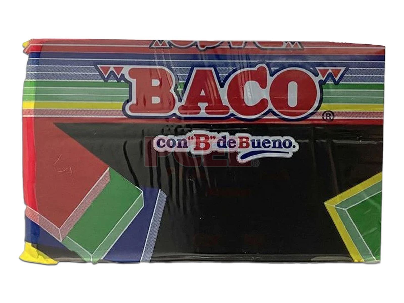 PLASTILINA BACO 180G. NEGRO C.100