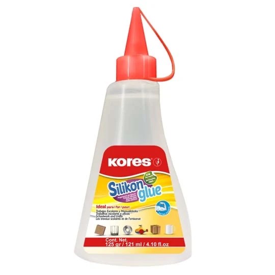 SILICON LIQUIDO GLUE KORES 125ML E.12 C.48