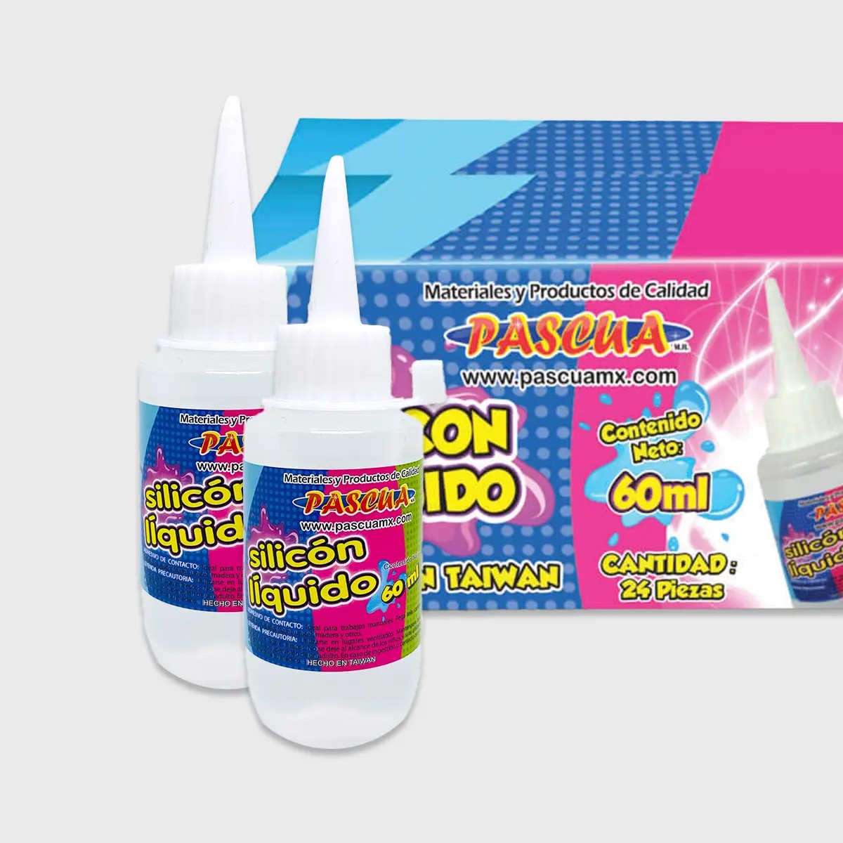 SILICON LIQUIDO PASCUA 60ML. E.24 C.288