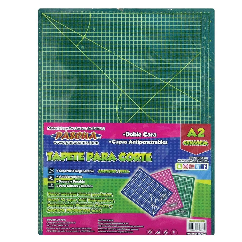 TAPETE PCORTE DOBLE CARA 45X60CM PASCUA C.18