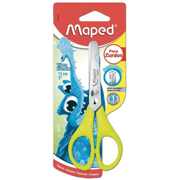 TIJERA ESCOLAR 5 PZURDOS MAPED 464355 E.12 C.144