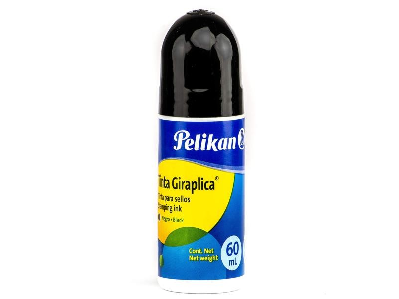 TINTA PCOJIN DE SELLO 60ML. NEGRO PELIKAN C.48
