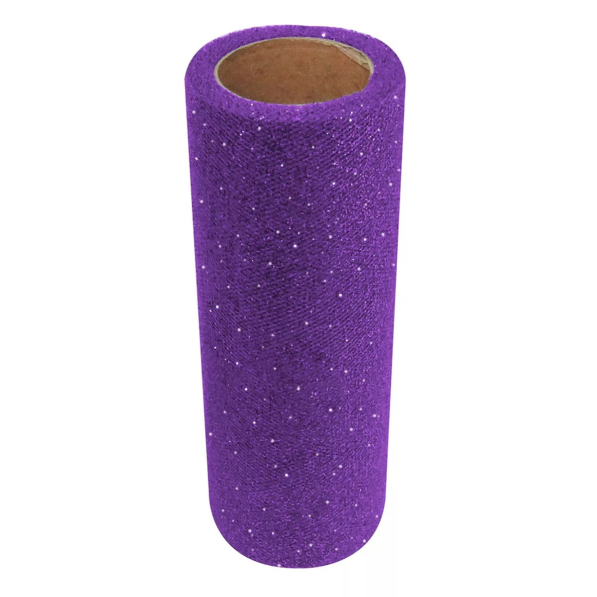 TULLE DIAMANTADO ROLLO 15X9.14M. MORADO E12 C96