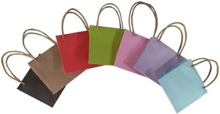 BOLSA MINI KRAFT COL.LISOS 10X5.7X13.5 GOSTECH E10