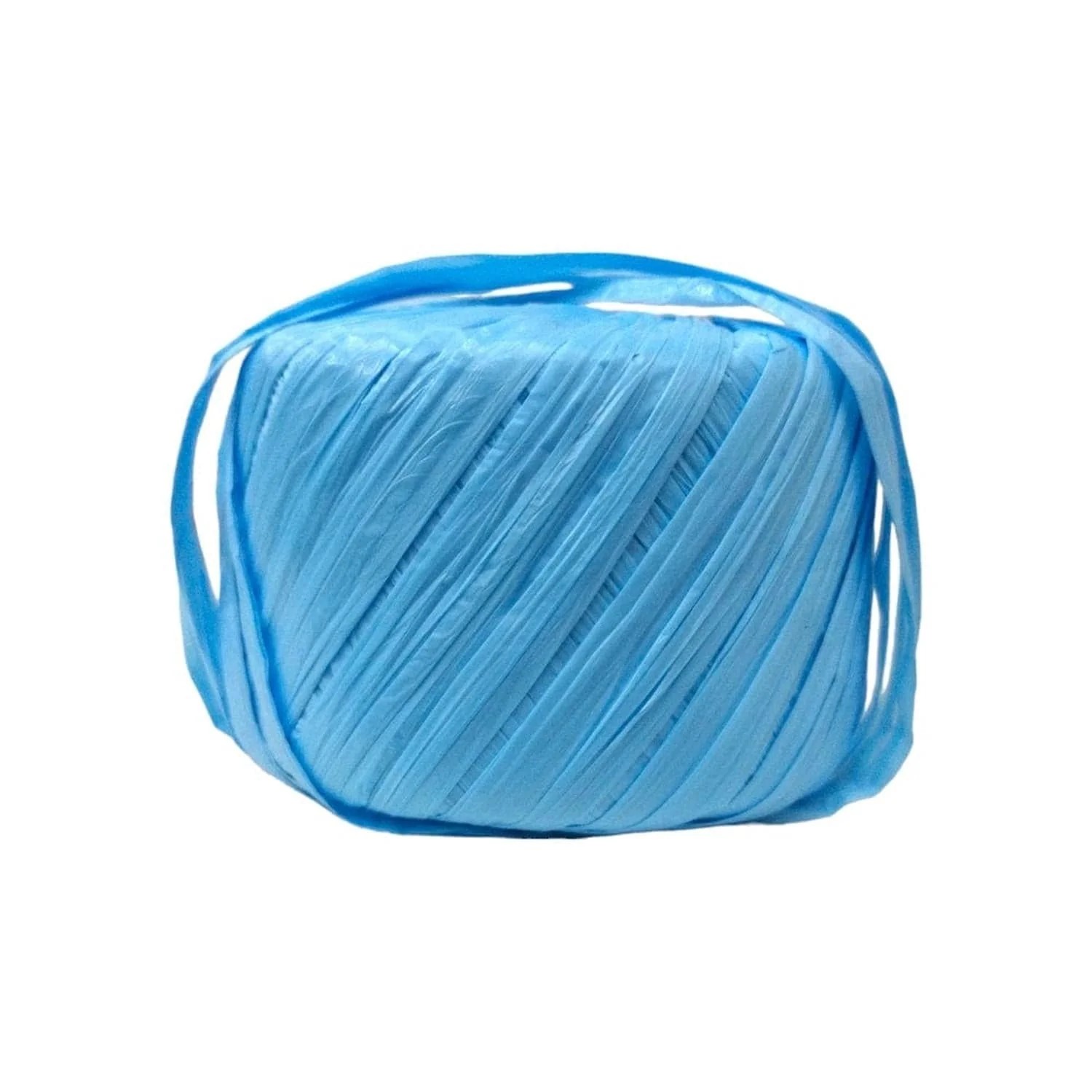 ROLLO RAFIA AZUL CIELO CONFETTI 100GRS C.200