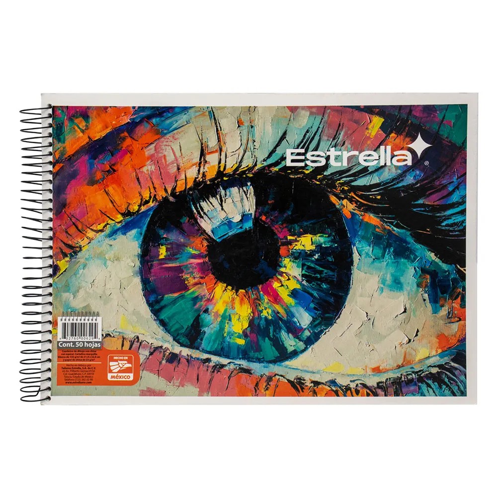 BLOCK DIBUJO CPROT. ESTRELLA 0629 50H. 32X23 CM. C.25