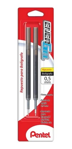 REPUESTO PBOLIG. ENERGEL BLN75L 0.5M NEGRO BL. C2 1 12