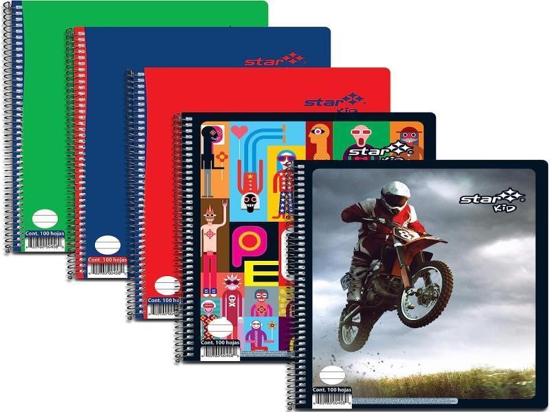 CUADERNO PROF.STAR KID ESTRELLA COD.461 DIBUJO 100H. C.36