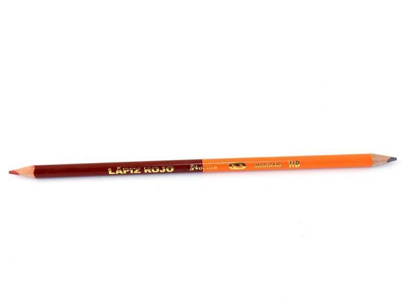 LAPIZ GRAFITO DUPLO CROJO TRIANGULAR NORMA 534900 E.10 C.48