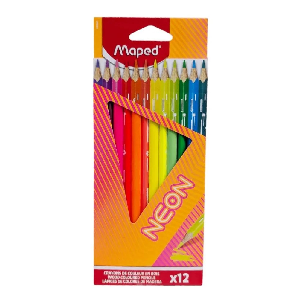 COLORES EST.C12 NEON MADERA TRIANG. MAPED E12C180