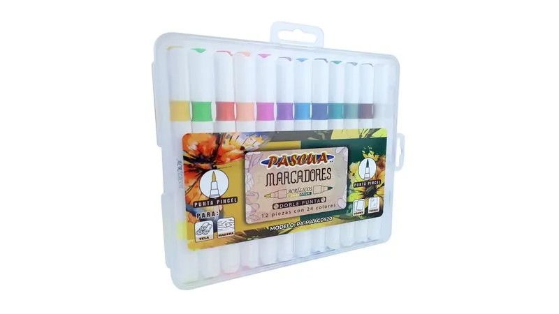 MARCADOR ACRILICO D. PUNTA 12X24 PASCUA MOD.CD520 E12C72