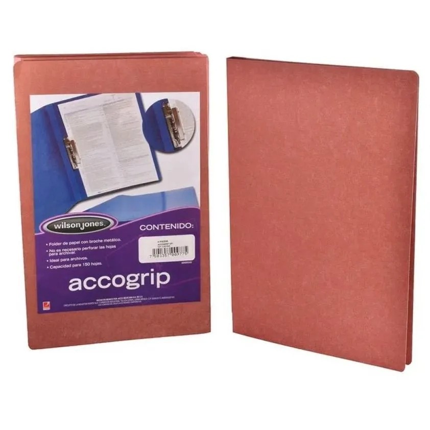 FOLDER CPALANCA CTA. CAOBA ACCOGRIP P-0968 E.4 C.36