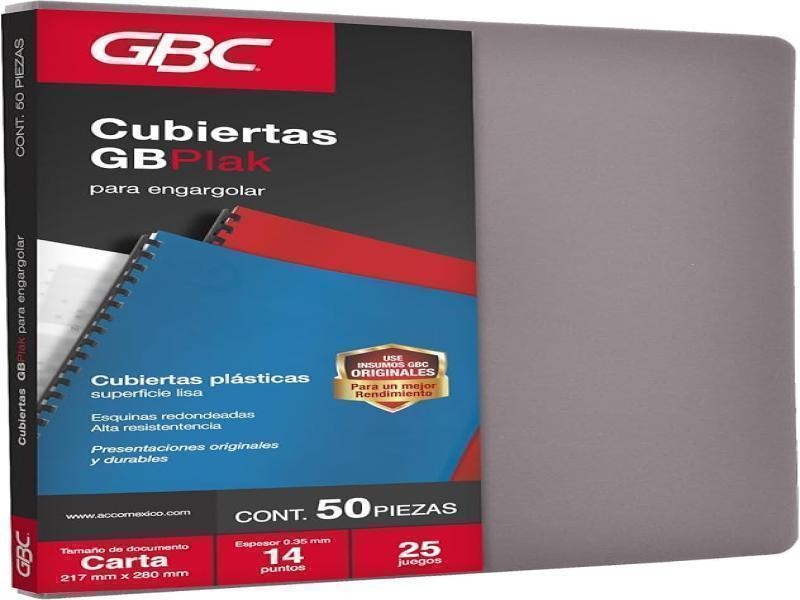 CUBIERTA CTA. GBPLAK LISO HUMO P3548 PAQ. E50C10