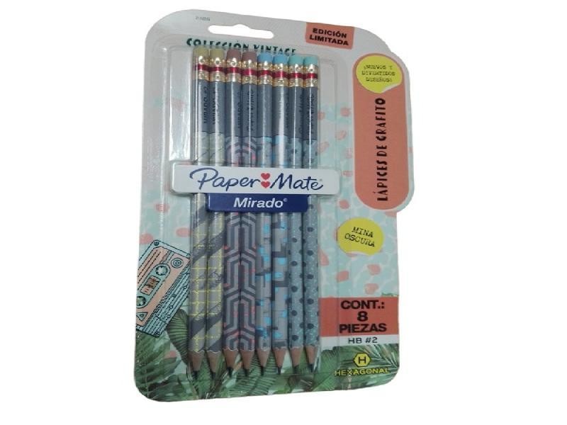 LAPIZ GRAFITO 2 MIRADO VINTAGE BL.C8 PZA C36