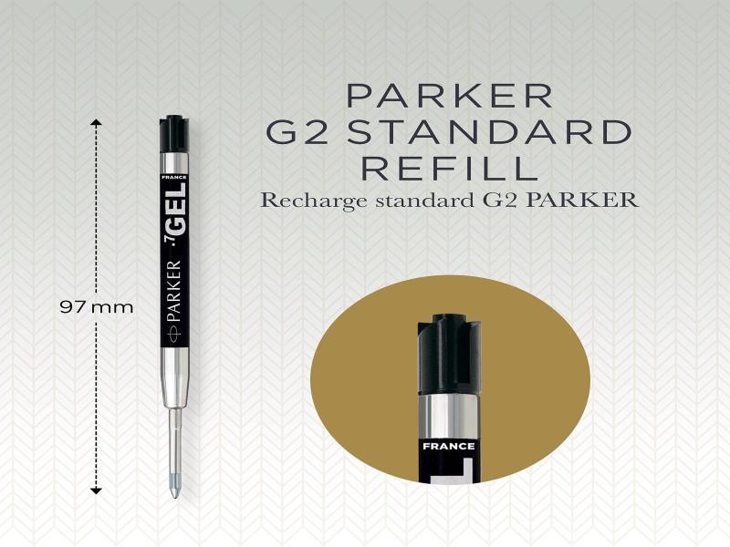 REPUESTO PBOLIG. BALLPOINT PARKER MED. NGO. BL1