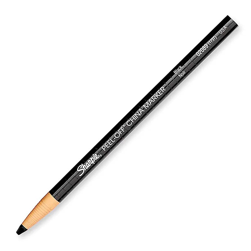 MARCADOR CERA SHARPIE NEGRO E.12 C.144
