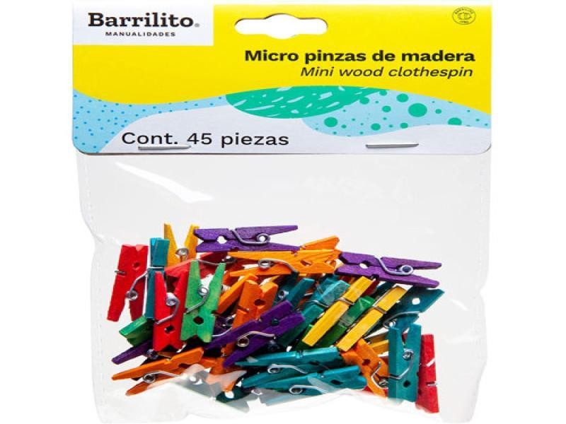 MICROPINZAS MAD. COL. BARRILITO BOL.C45 W060C E.2472