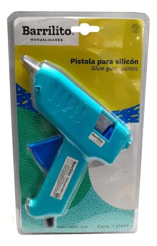 PISTOLA PSILICON GDE. BARRILITO GG7032 BL.C1 E.12 C.24