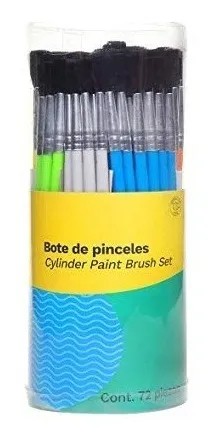 PINCEL ESCOLAR CAL.7-12 BARRILITO KPE12 BOTE C72. E412