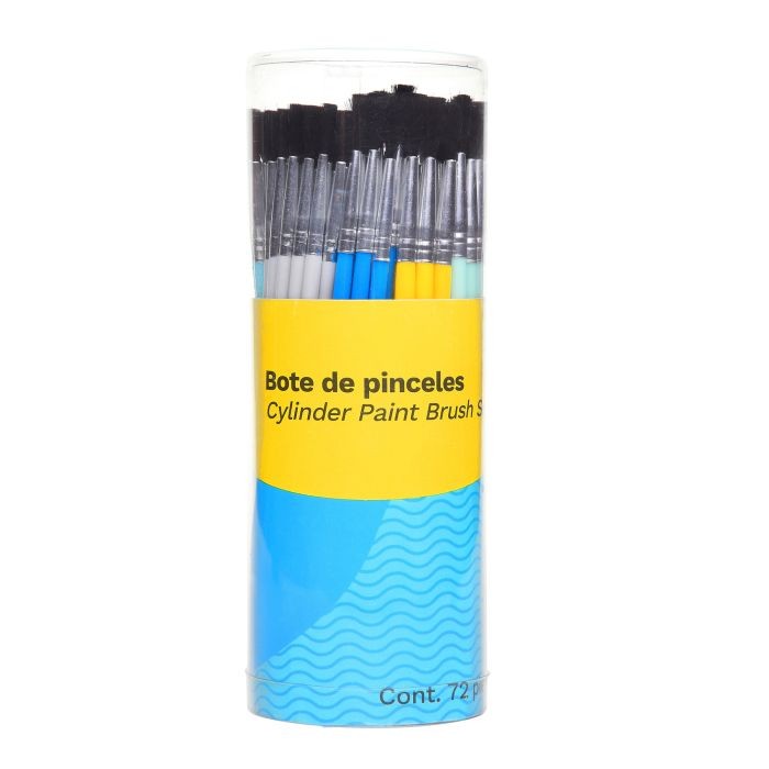 PINCEL ESCOLAR CAL.1-6 BARRILITO KPE6 BOTE C72. E4 C12