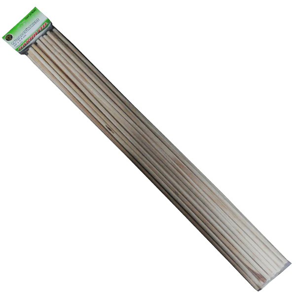 PALITOS CILIND. MAD. NAT. 0.8X600MM. PM6008 BOL.C25 C.24