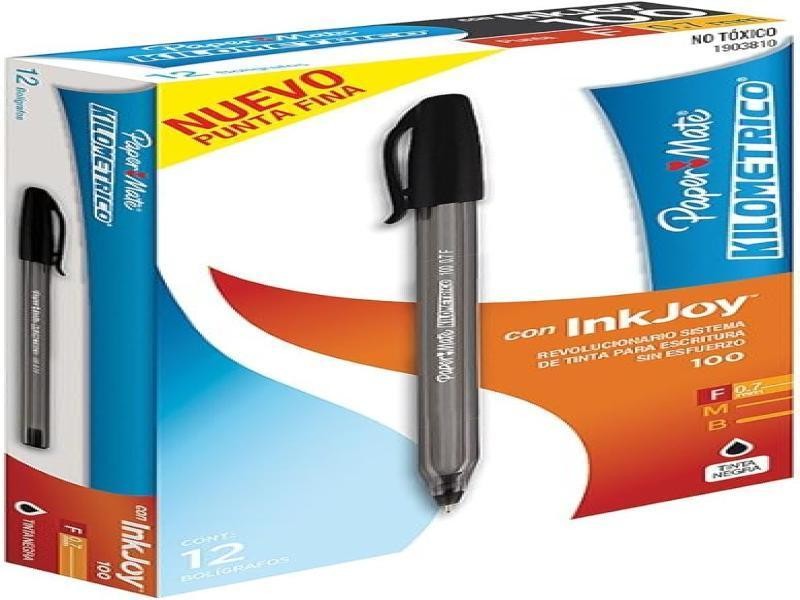 BOLIGRAFO KILOMETRICO 0.7MM P.F. NEGRO E12 C576