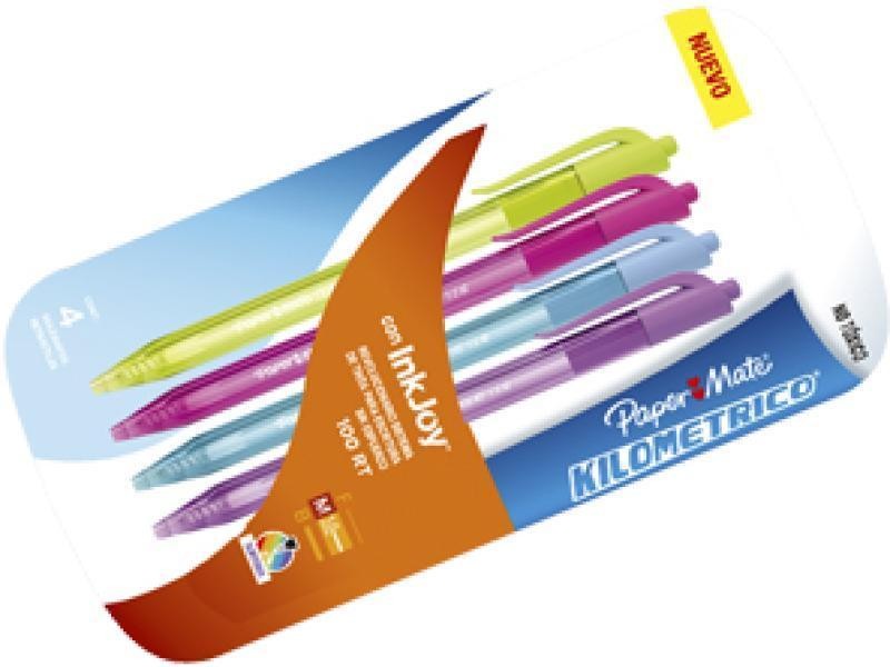 BOLIGRAFO KILOMETRICO 100 1.0MM RT VCOL. ESTUC.C4 C36