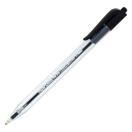 BOLIGRAFO KILOMETRICO 100 1.0MM RT NEGRO E12 C144