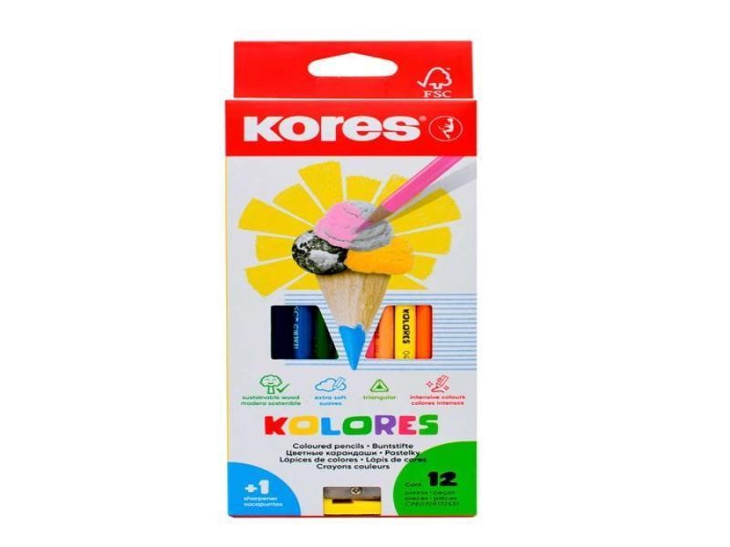 COLORES EST.C12 L. KORES TRIANG. E12 C96