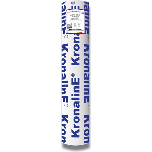 ROLLO PAPEL BOND PREMIER N3 KRONALINE 61X100MTS