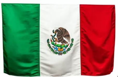 BANDERA TELA 5 48CM LARGO E.1