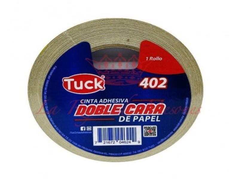 CINTA ADH. DOBLE CAPA PAPEL 12X33M 402 TUK C.72