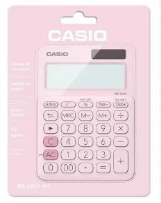 CALCULADORA ESCRIT. CASIO MS-20UC-PK 12DIG. E.10 C.40