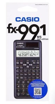 CALCULADORA CIENT. CASIO FX-991MS-2 401 FUNC. E.10 C.40