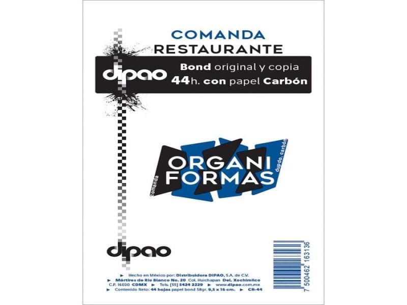 COMANDA RESTAURANTE C CARBON DIPAO E.200