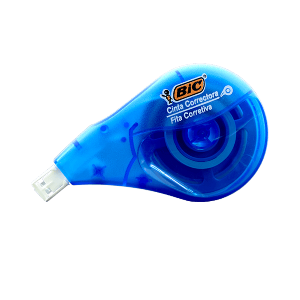 CORRECTOR CINTA 4.2MMX12M. BIC COL. AZUL E.6 C.72