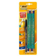 LAPIZ GRAFITO SMAD. 2 EVOLUTION VDE. BIC BL.C4 12 288
