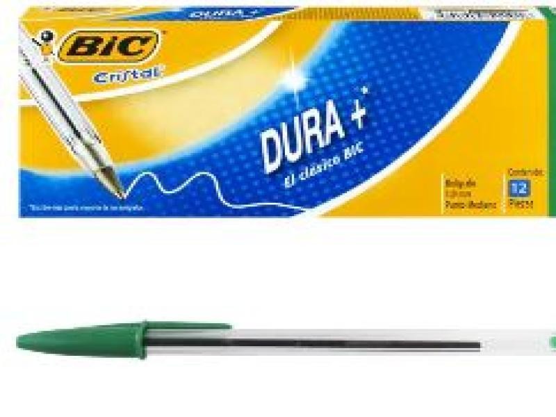 BOLIGRAFO CRISTAL PREC. S BIC 0.7MM VDE. CJ.C121 BOL.18