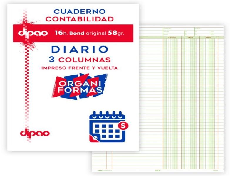 CUADERNO CONTABILIDAD DIARIO TRIUNFODIPAO 16H.C.100