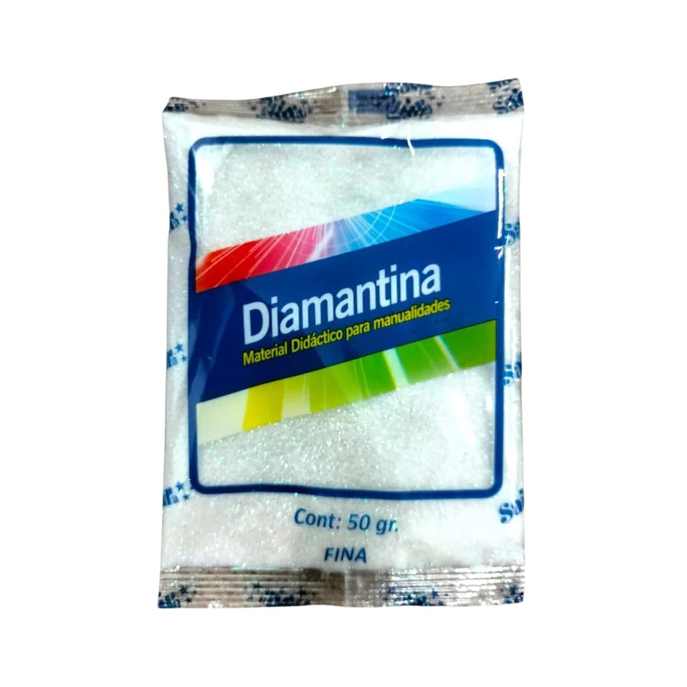 DIAMANTINA FINA BOL. 50G. 26 BCO. NACAR.BCO. IRISADO E.20