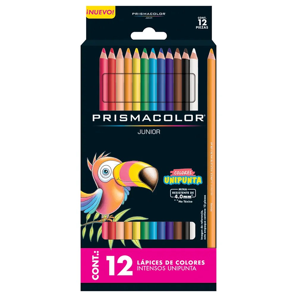 COLORES EST.C12 L. PRISMACOLOR RED. C.12
