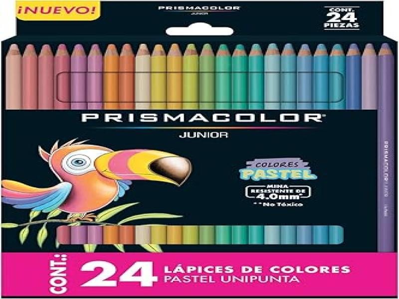 COLORES EST.C24L PRISMACOLOR JUNIOR PASTEL C12