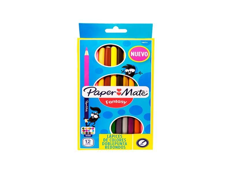 COLORES EST. C12L RECREOPAPER MATE 0.3MM REDONDO C36