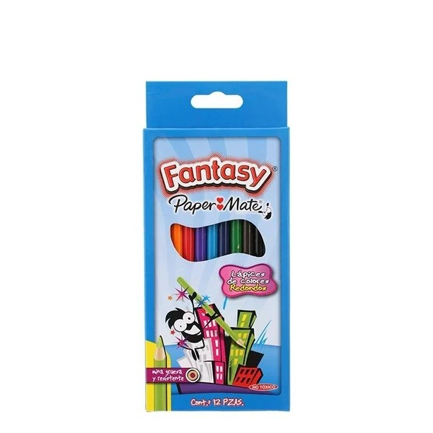 COLORES EST.C12 L. FANTASY REDPAPER MATE 0.4MM. C.72
