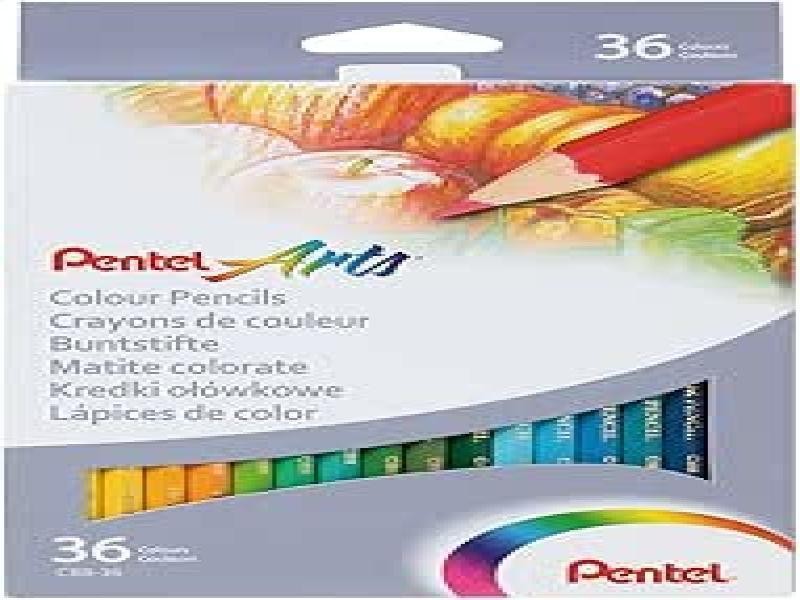 COLORES EST. C36 L. PENTEL CB8-36 HEXAG. E.6 C.48