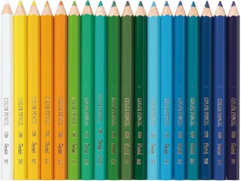 COLORES EST. C36 L. PENTEL CB8-36 HEXAG. E.6 C.48